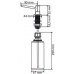 Franke Basic Dozownik mat WBT-SN 500 ml, otwór 28-35 mm, 119.0281.889