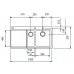 FRANKE MYTHOS MMX 651, zlewozmywak stalowy lewy 101.0187.262