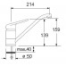 Franke SET G27 Zlewozmywak STG 614 kamienny szary + bateria FC 9541.084, 114.0266.058