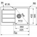 Franke Sirius 2.0 S2D 611-78, 780 × 500mm, Zlewozmywak, kremowy 143.0613.584