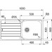 OUTLET Franke Spark SKX 611-100, 1000x500 mm, stal szlachetna jedwab 101.0504.059