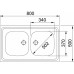 Franke Sara SXN 720 T ECO, 800x500 mm, zlewozmywak, Stal szlachetna 103.0205.573