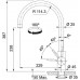 Franke FC 0044.502 EOS NEO Bateria kuchenna, Czarna stal szlachetna 115.0613.590