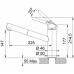 Franke FC 3055.424 ORBIT Bateria kuchenna z wyciąganą wylewką, Cappuccino 115.0623.147