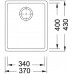 Franke Kubus KBX 110-34, 370×440 mm, zlewozmyvak, Stal szlachetna 122.0073.484