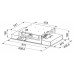 Franke Maris Ceiling Flat FCFL 906 WH, Biały 350.0536.873