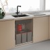 Franke FC 3077.901 LINA CLEAR WATER 2.0 Bateria kuchenna, Czarny mat 120.0730.802