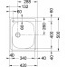 Franke ARGO AGX 610 i, zlewozmywak stalowy 101.0286.039