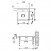 WYPRZEDAŻ!!! Franke Euroform EFN 610, 510x475 mm, zlewozmywak stalowy, jedwab 101.0286.019