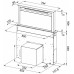 Franke Downdraft FDW 908 IB XS Okap, Stal szlachetna / czarny 110.0365.588