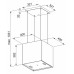 Franke Mercury FME 407 XS Okap, Stal szlachetna 110.0260.618