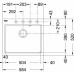 Franke Fiji FIG 610-58, 585x520 mm, Zlewozmywak Fragranit+ Biały polarny 114.0158.682