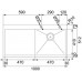 OUTLET!!!Franke Planar PPX 211, 1000x512 mm, zlewozmywak stalowy 127.0203.464