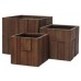 G21 Doniczka Wood Cube 55x55x52cm 6392632