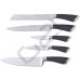 G21 EXCLUSIVE zestaw noży 5 szt. w bloku ceramicznym 6390471