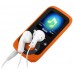 GoGEN Odtwarzacz MAXI MP3/MP4, 4GB pomarańczowy GOGMAXIMP3O