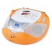 GoGEN radio z CD MAXI RADIO G, CD/MP3/USB, pomarańczowe