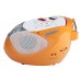 GoGEN radio z CD MAXI RADIO G, CD/MP3/USB, pomarańczowe