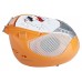 GoGEN radio z CD MAXI RADIO G, CD/MP3/USB, pomarańczowe