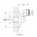 GROHE Przyłącze S DN15 x DN20, chrom 12005000