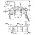 GROHE Veris 4-otworowa bateria wannowa, chrom 19373000