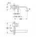 GROHE Allure 2-otworowa bateria umywalkowa M-Size 19386000