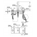 GROHE Essence New 3-otworowa bateria wannowa 19976001