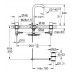 GROHE Essence New Trzyotworowa bateria umywalkowa Rozmiar L 20299001