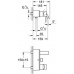 GROHE Allure jednouchwytowa bateria wannowa 32826000