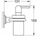 GROHE dozownik mydła w płynie 40306000