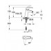 GROHE Eurosmart Bateria umywalkowa, DN 15 M-Size 2339510E