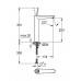 GROHE Eurodisc Joystick Bateria umywalkowa, bez korka DN 15 XL-Size, chrom 23428000