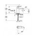 GROHE Eurosmart Cosmopolitan Bateria umywalkowa, DN 15 M-Size 2339800E