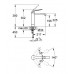 GROHE Euroeco Special Bateria umywalkowa, DN 15 chrom 30208000