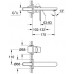 GROHE Eurosmart Cosmopolitan, bateria umywalkowa podtynkowa, chrom, 19381000