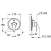 GROHE Eurostyle Element zewnętrzny baterii wannowej podtynkowej 19506001