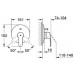 GROHE Eurostyle Cosmopolitan, jednouchwytowa bateria wannowa, chrom 19506002