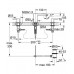 GROHE Eurostyle Cosmopolitan, 3-otworowa bateria umywalkowa, chrom, 20208002