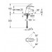GROHE Eurosmart, jednouchwytowa bateria umywalkowa, chrom, 32467001