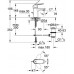 Eurosmart Cosmopolitan 32825000 bateria umywalkowa, DN 15, chrom, 32825000