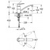 GROHE Eurosmart Cosmopolitan jednouchwytowa bateria zlewozmywakowa, DN 15, 32842000