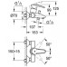 GROHE Eurostyle jednouchwytowa bateria wannowa 33591 001