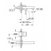 GROHE Concetto 2-otworowa bateria umywalkowa 19575001