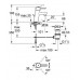 GROHE Concetto Bateria umywalkowa, DN 15 S-Size 3220410E