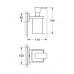 GROHE Allure Brilliant uchwyt z dozownikiem mydła, chrom 40494000