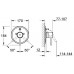 GROHE Essence, jednouchwytowa bateria wannowa, chrom, 19285000