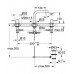 GROHE Essence, 3-otworowa bateria umywalkowa, DN 15, chrom, 20296000