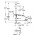GROHE Essence, jednouchwytowa bateria umywalkowa, DN 15, chrom, 32247000