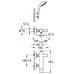 GROHE Essence, jednouchwytowa bateria wannowa, DN 15, chrom, 33628000