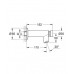 GROHE Euroeco Cosmopolitan T samozamykający zawór ścienny, DN 15, 36266000